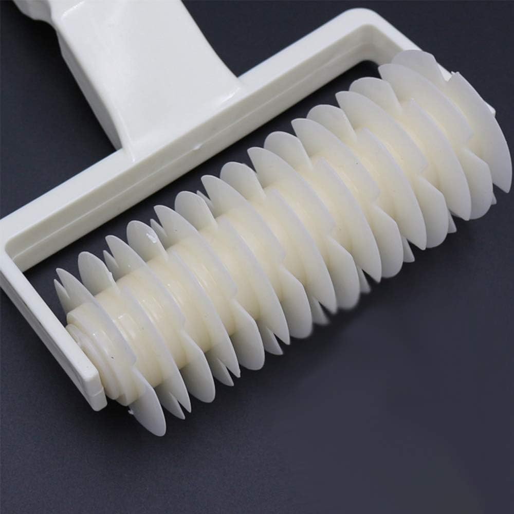 Rouleau coupant à Losanges pour treillages, pâtisserie Treillis Cutter Creative Pâte à Pain Cookie Pie Pizza Lattice DIY Outil de décoration Plastique Blanc Bricolage Amusant - View 11