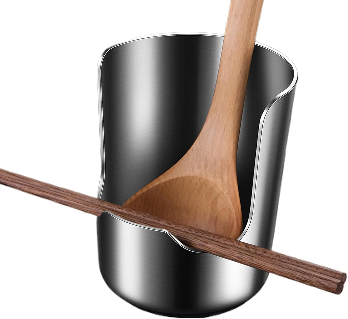 Support Couvercle Cuisine en Acier Inoxydable, Repose Cuillère